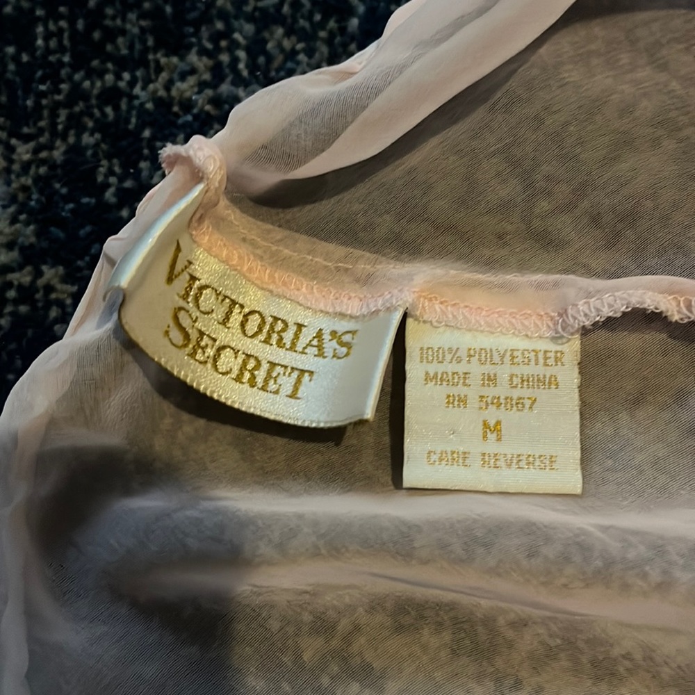 Victoria Secret Gold Label Pink Babydoll - Picture 2 of 6